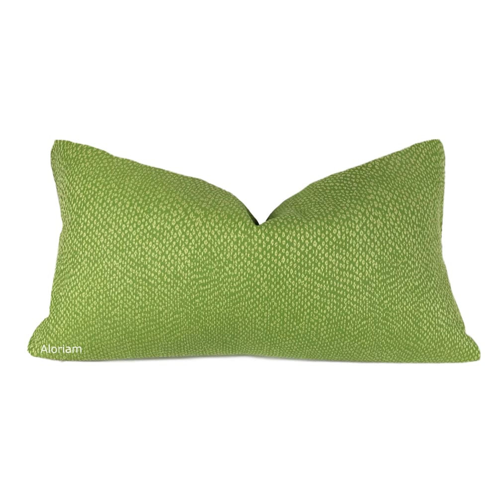 Lime green online pillows