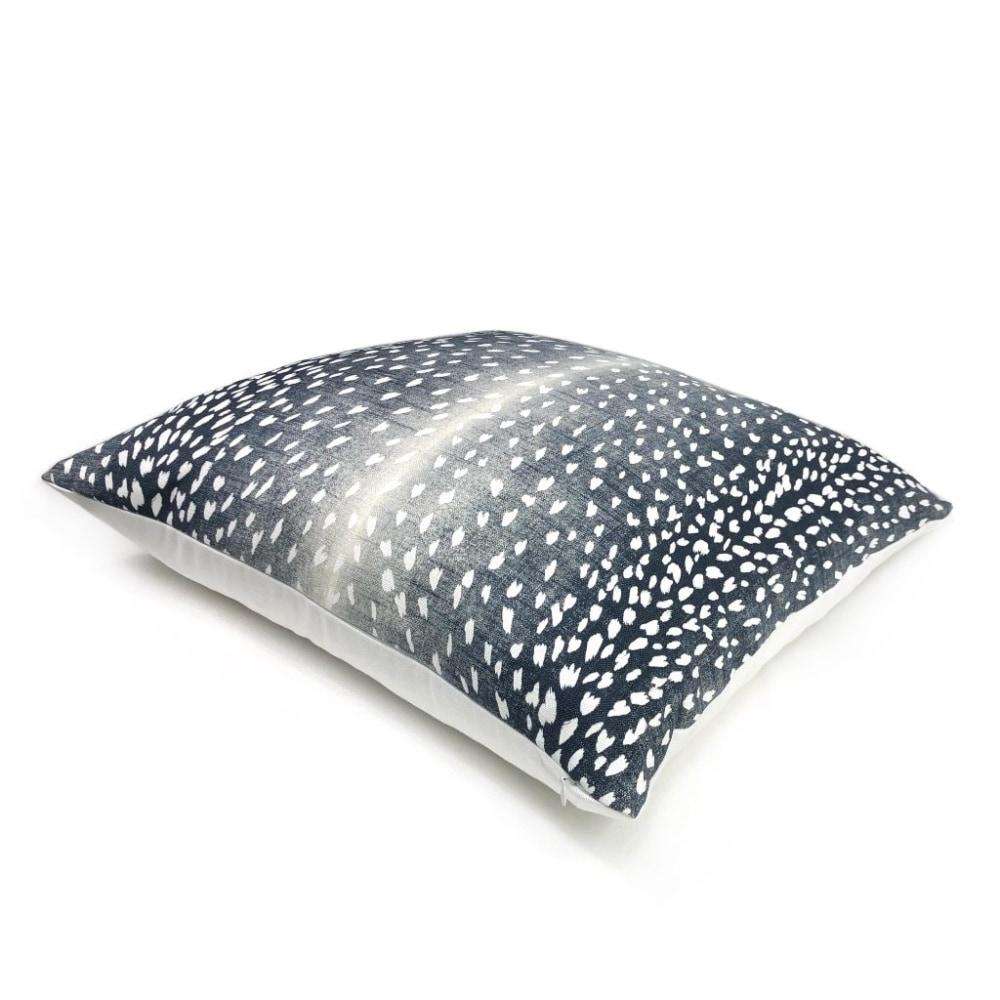 Madigan  Navy Outdoor Pillow Cover (ON THE SHELF)