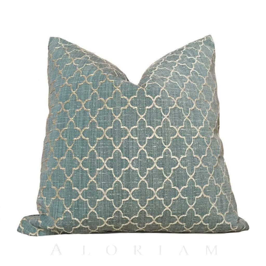 Quatrefoil pillows online