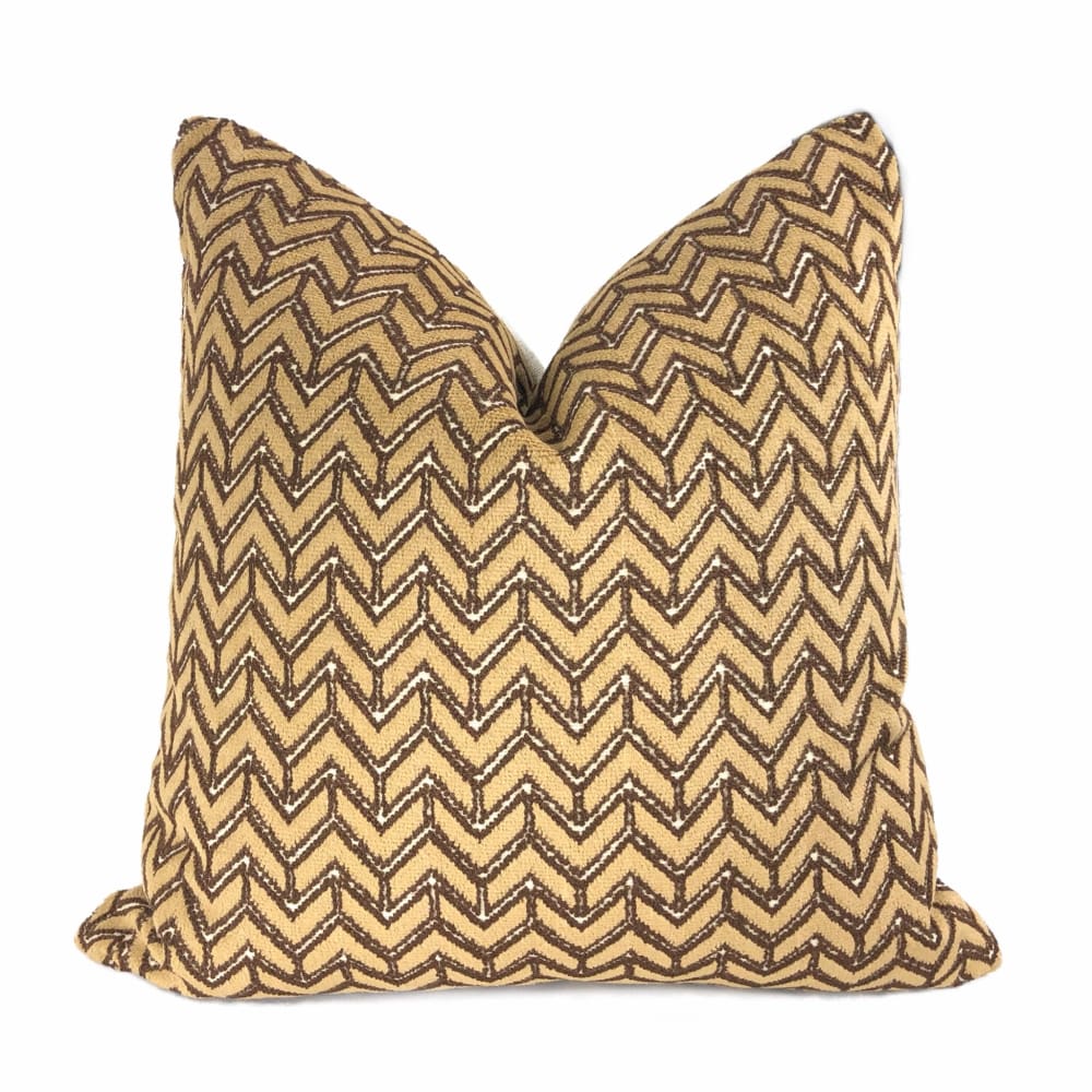 Camel velvet pillow fashion