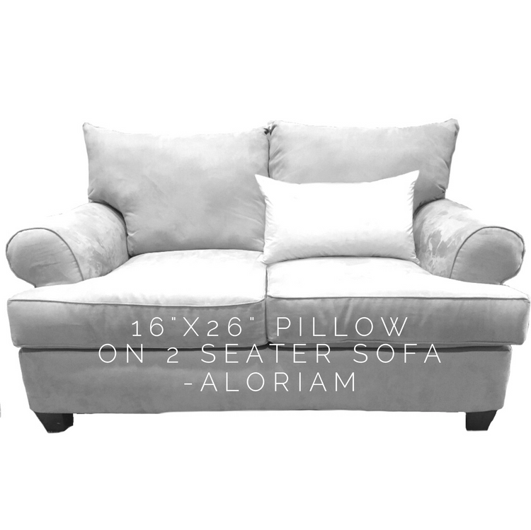 16x26 Pillow Covers in Designer Fabrics by Aloriam Pillows