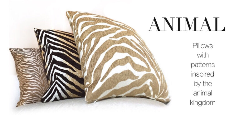 Animal Print Pillows