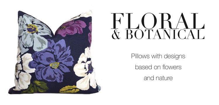 Floral & Botanical Pillows