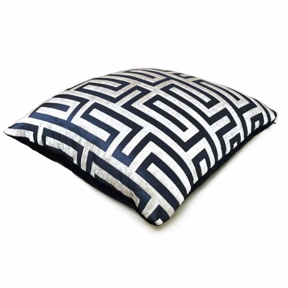 designer pillow windsor smith pillow geometric pillow Greek Key