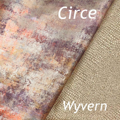 Circe Rose Gold Sunset Velvet Pillow Cover - Aloriam