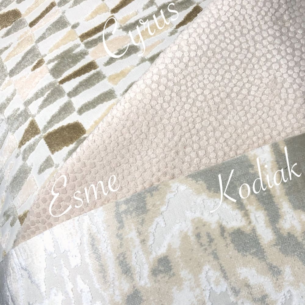 Esme Ecru Velvet Dots Pillow Cover - Aloriam