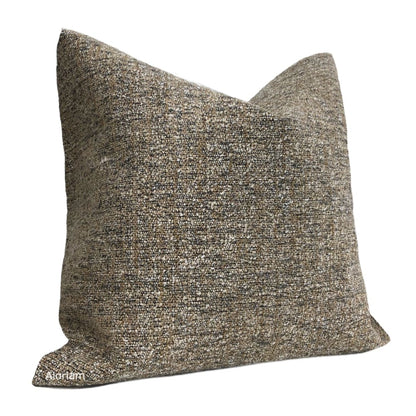 Phillip Brown Gray Mix Texture Pillow Cover - Aloriam