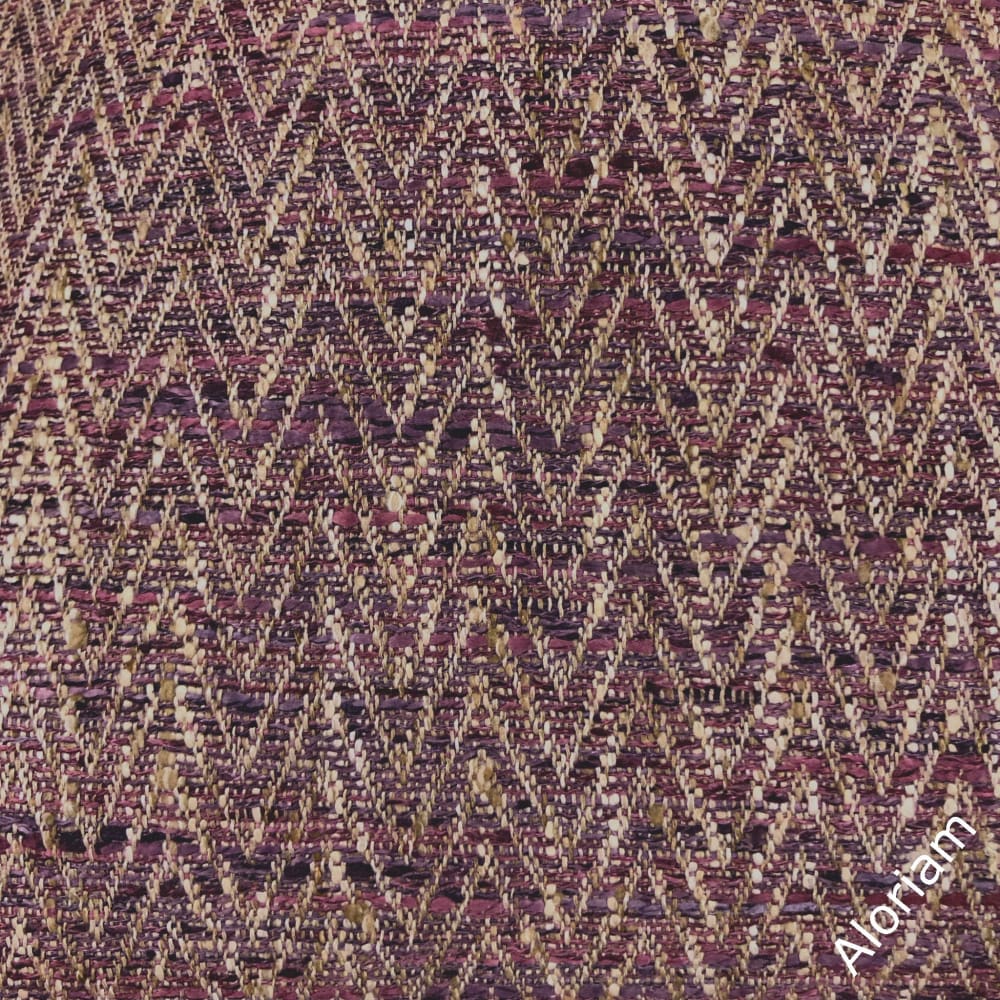 Pindler Beringer Purple Beige Texture Herringone Pillow Cover - Aloriam