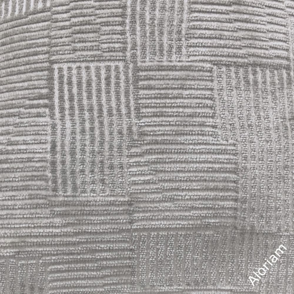 Samuel Gray Crosshatch Textured Chenille Pillow Cover - Aloriam