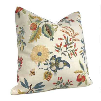 French General Fleur Botanical Pillow Cover