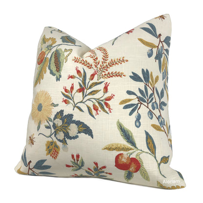 French General Fleur Botanical Pillow Cover