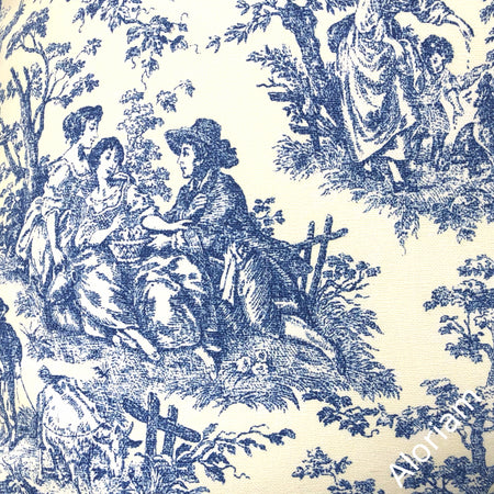 Navy Midnight Neo Toile Chinoiserie Designer Robert Allen LUMBAR Pillow  Cover Indigo Blue Pagoda Decorative Throw Cushion Cover Accent 