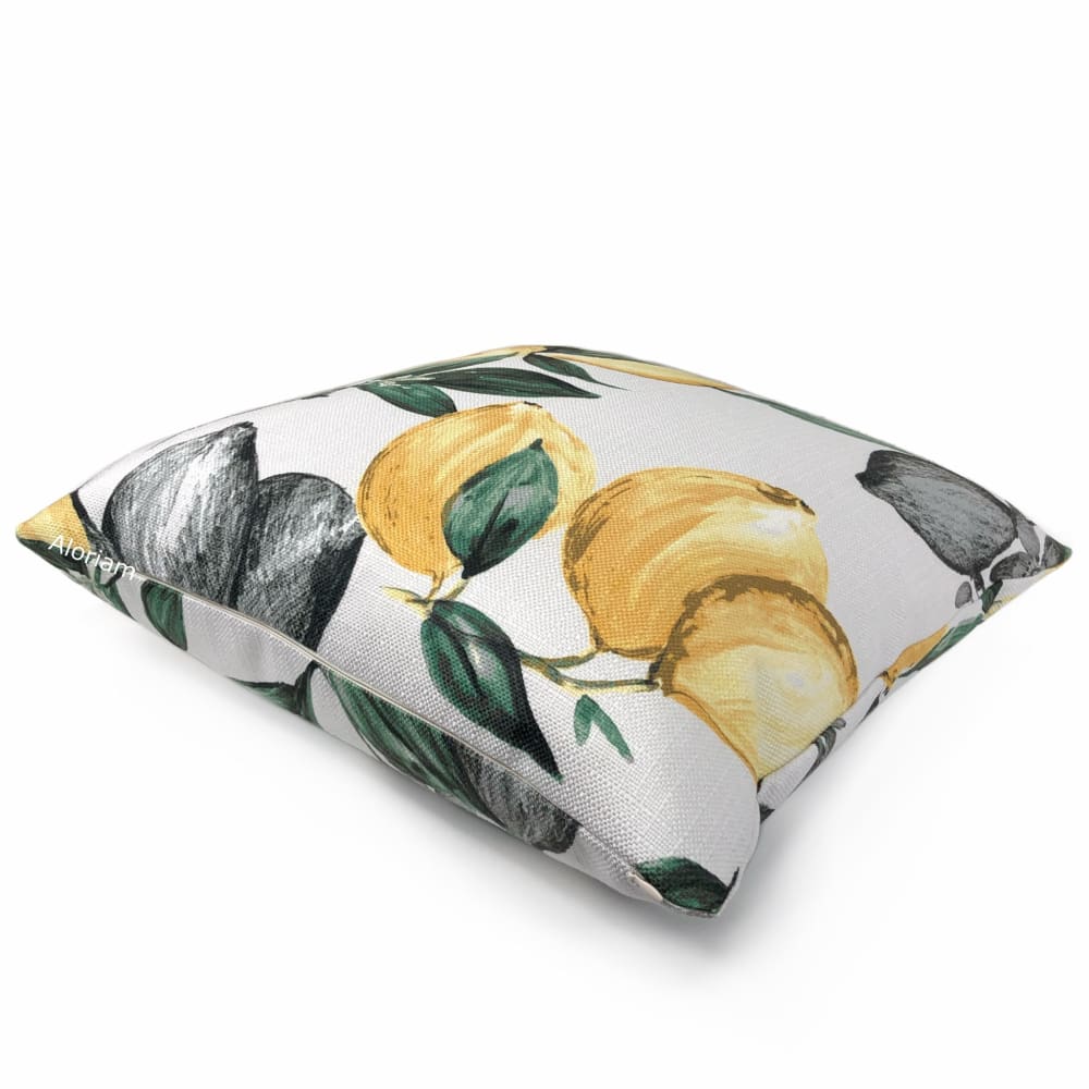 Amalfi Lemon Tree Print Pillow Cover - Aloriam