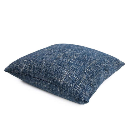 Bailey Ocean Blue Tweed Textured Pillow Cover Cushion Pillow Case Euro Sham 16x16 18x18 20x20 22x22 24x24 26x26 28x28 Lumbar Pillow 12x18 12x20 12x24 14x20 16x26 by Aloriam