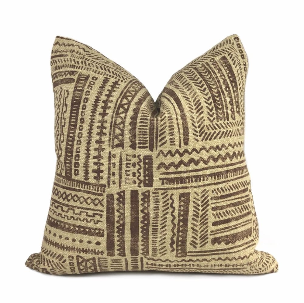 Banba African Ethnic Mudcloth Print Pillow Cover - Aloriam