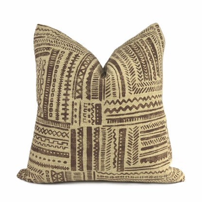 Banba African Ethnic Mudcloth Print Pillow Cover - Aloriam