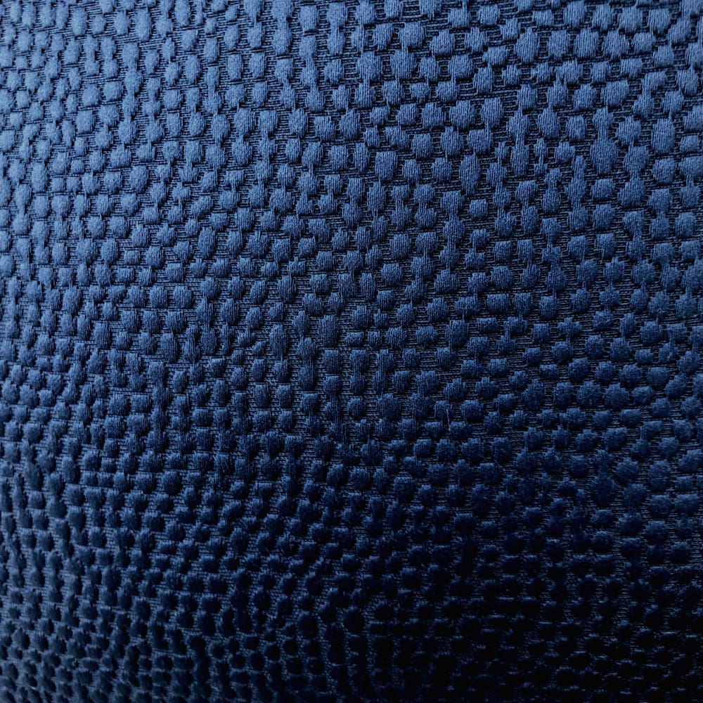 Beckett Dark Blue Pebble Texture Pillow Cover - Aloriam