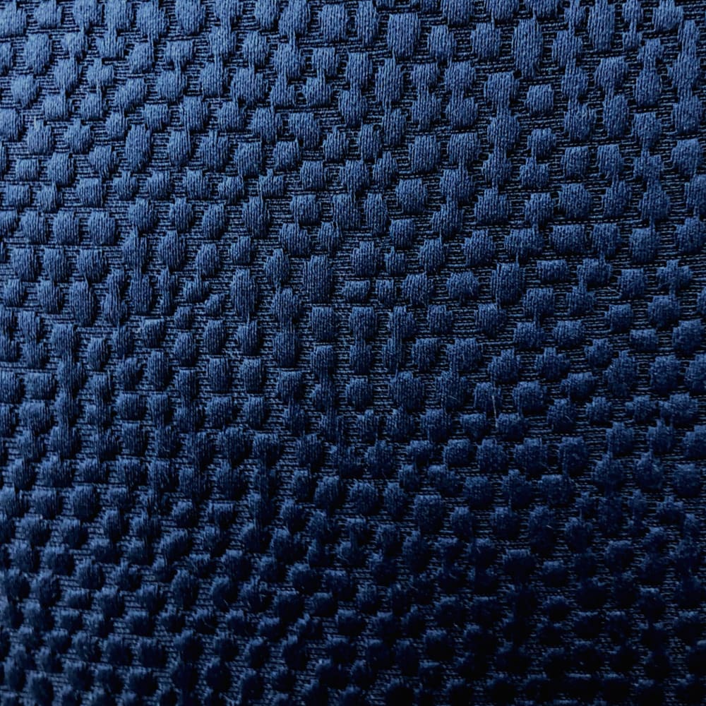 Beckett Dark Blue Pebble Texture Pillow Cover - Aloriam