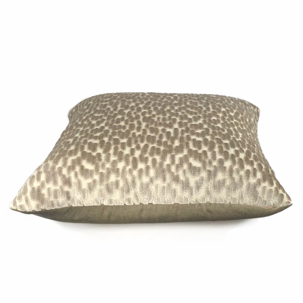 Bellini Sahara Sands Cut Velvet Dots Pillow Cover - Aloriam