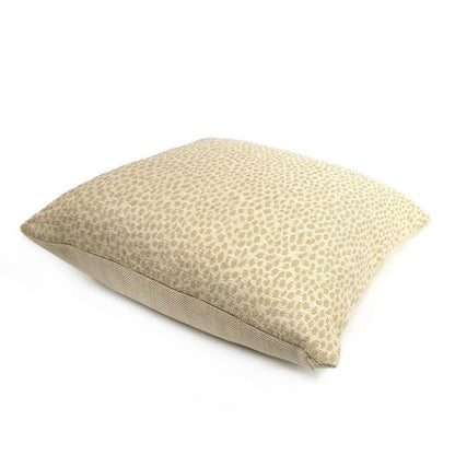 Chester Biscuit Beige Chenille Dots Pillow Cover Cushion Pillow Case Euro Sham 16x16 18x18 20x20 22x22 24x24 26x26 28x28 Lumbar Pillow 12x18 12x20 12x24 14x20 16x26 by Aloriam