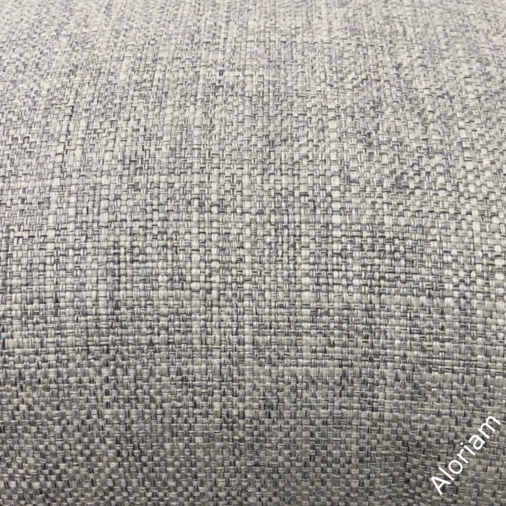 Curzon Light Gray Heather Basketweave Pillow Cover - Aloriam