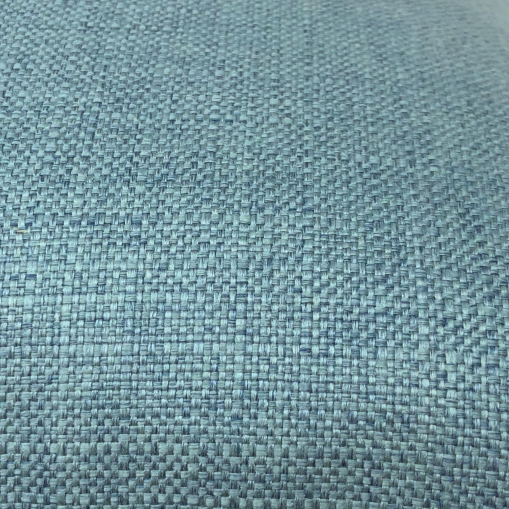 Curzon Mineral Blue Basketweave Pillow Cover - Aloriam