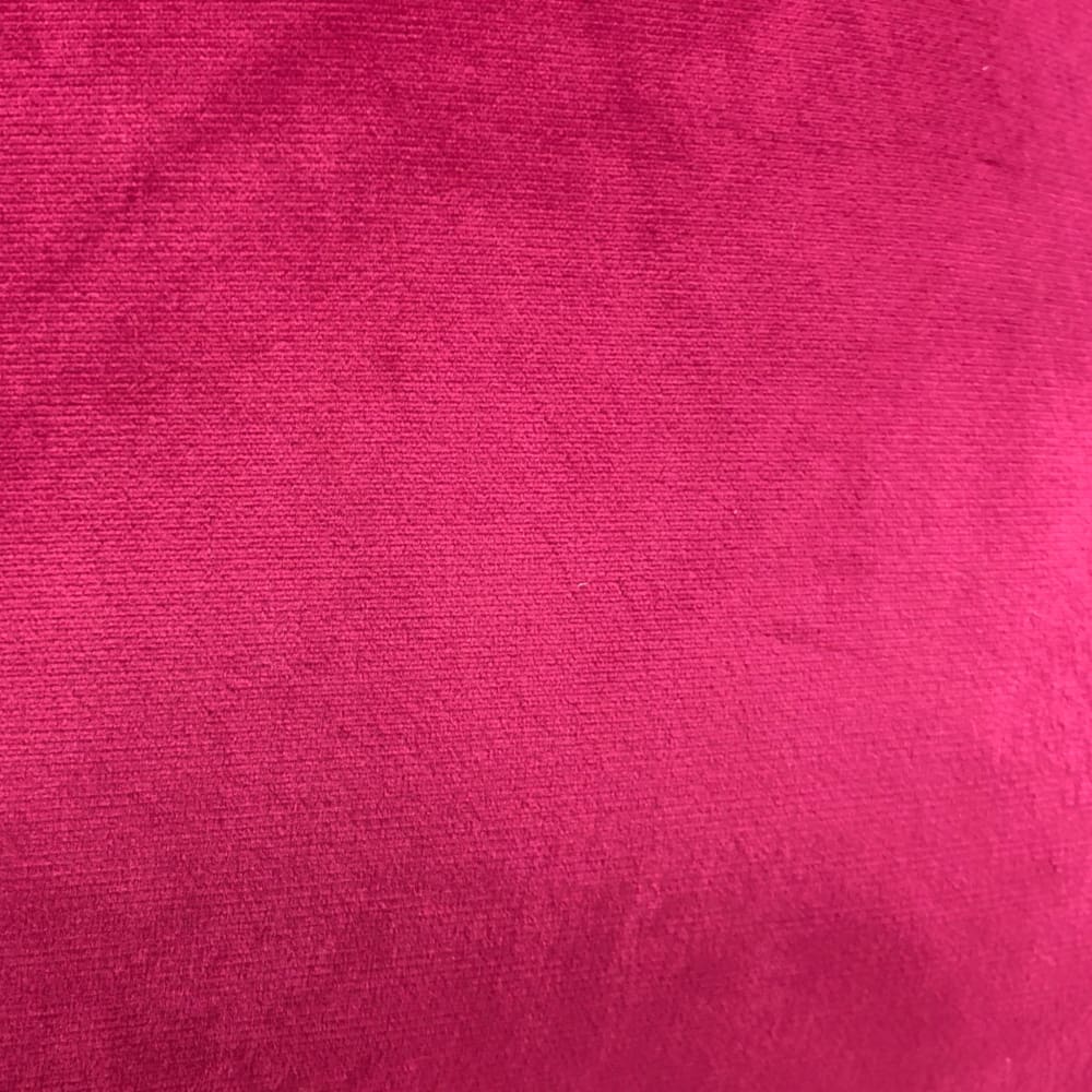 Dark Pink Libretto Microfiber Velvet Pillow Cover - Aloriam