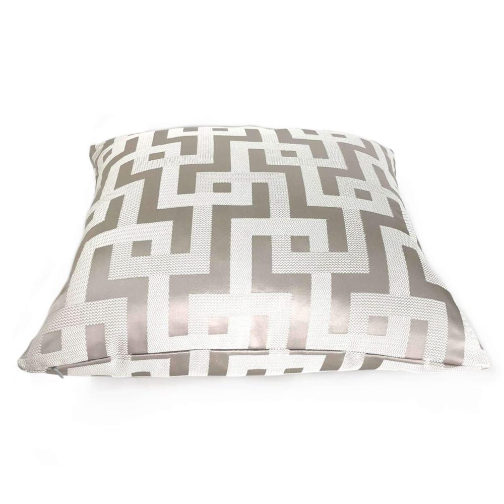 Abstract Pillow Cover Set with Gray Stripes – Akasia