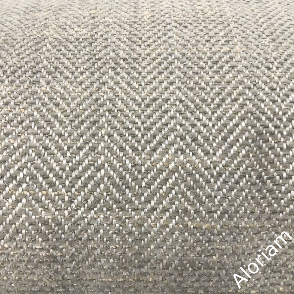 Duncan Gray Herringbone Pillow Cover - Aloriam