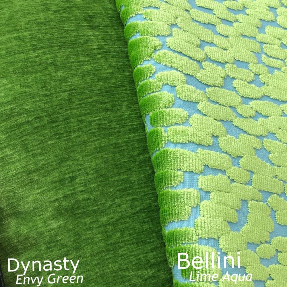 Dynasty Envy Green Chenille Velvet Pillow Cover - Aloriam