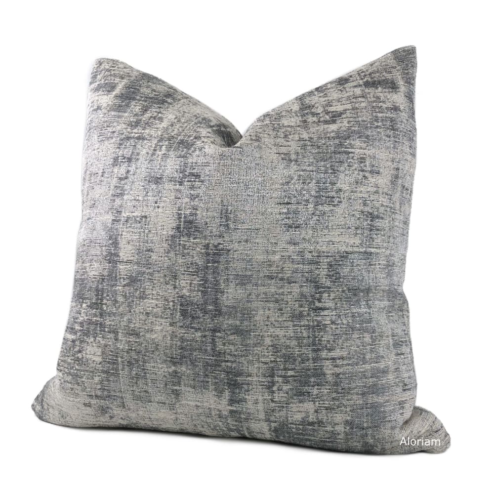 Emmett Modern Gray Tonal Pillow Cover - Aloriam