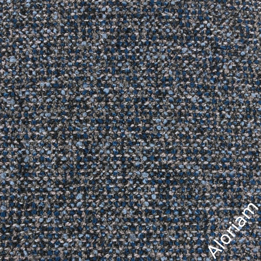 Everett Blue Gray Tweed Pillow Cover - Aloriam