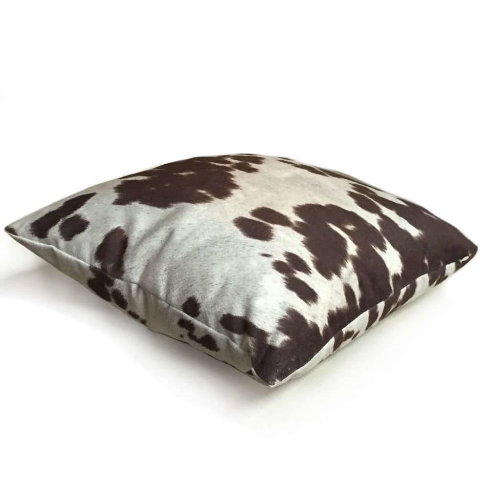 Faux Cowhide Brown Natural Pillow Cover – Aloriam