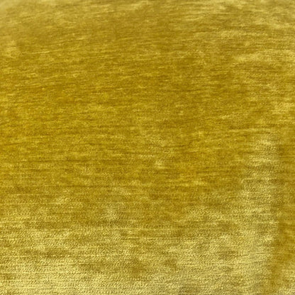 Golden Mustard Yellow Velvet Pillow Cover - Aloriam