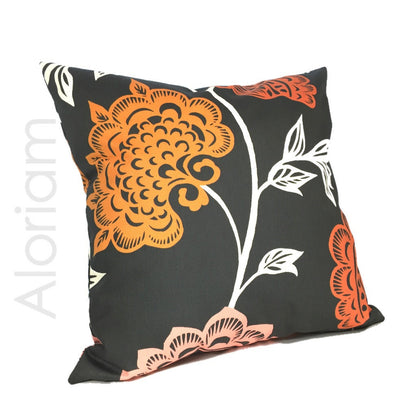 Thomas Paul Garden Court Floral Pillow Cover by Aloriam