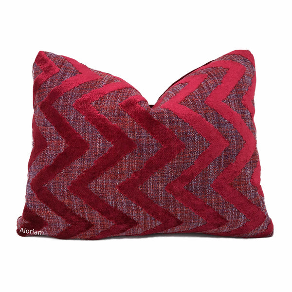 Red and discount grey throw pillows