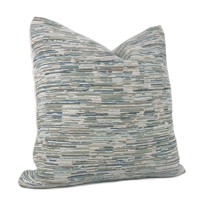 Jericho Green Brown Cream Texture Pillow Cover - Aloriam