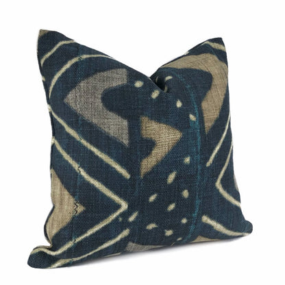 Jula African Tribal Mali Mudcloth Cotton Print Pillow Cover - Aloriam