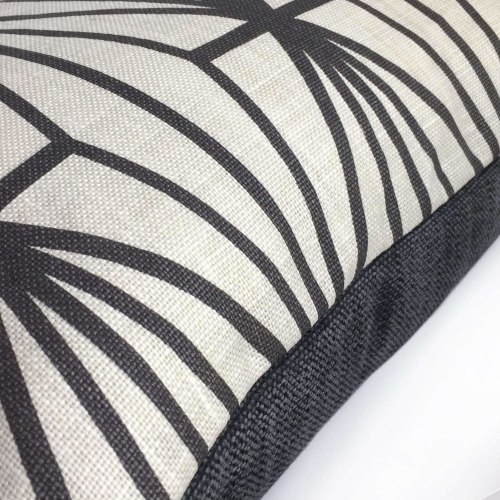 Kelly Wearstler Pillow Cover, shops Avant Black Stripe Pillow, Pillow Cover, Designer Pillow