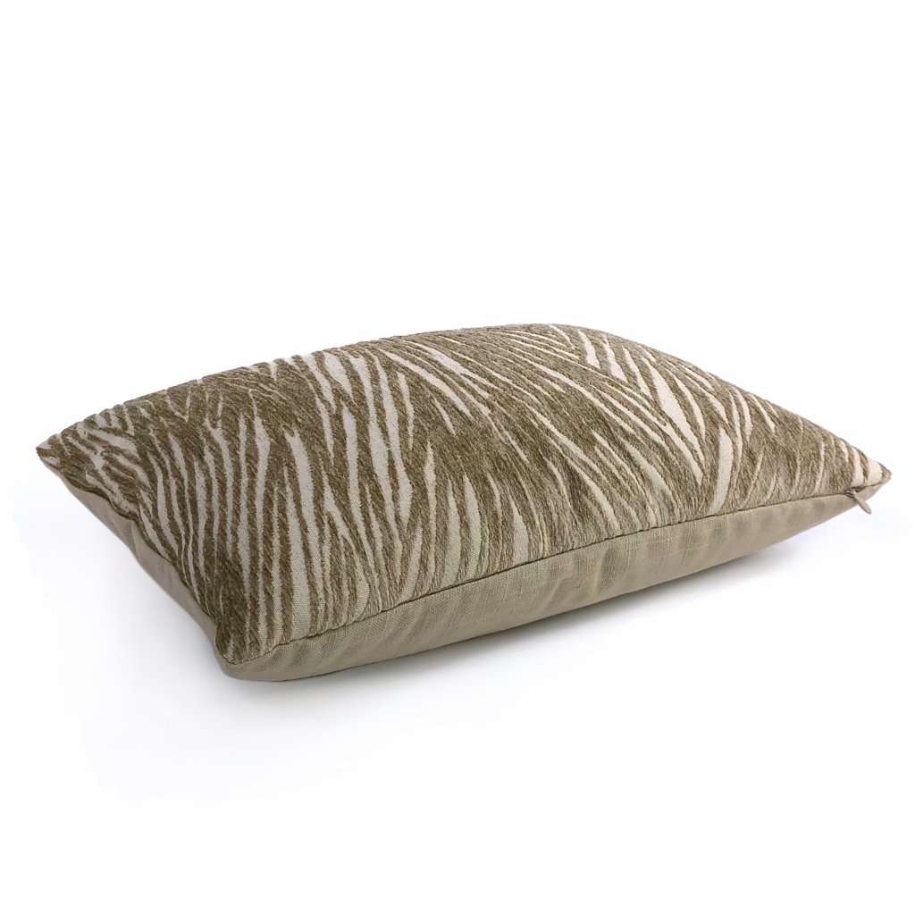 Keralon Taupe Beige Modern Abstract Texture Chenille Pillow Cover Cushion Pillow Case Euro Sham 16x16 18x18 20x20 22x22 24x24 26x26 28x28 Lumbar Pillow 12x18 12x20 12x24 14x20 16x26 by Aloriam