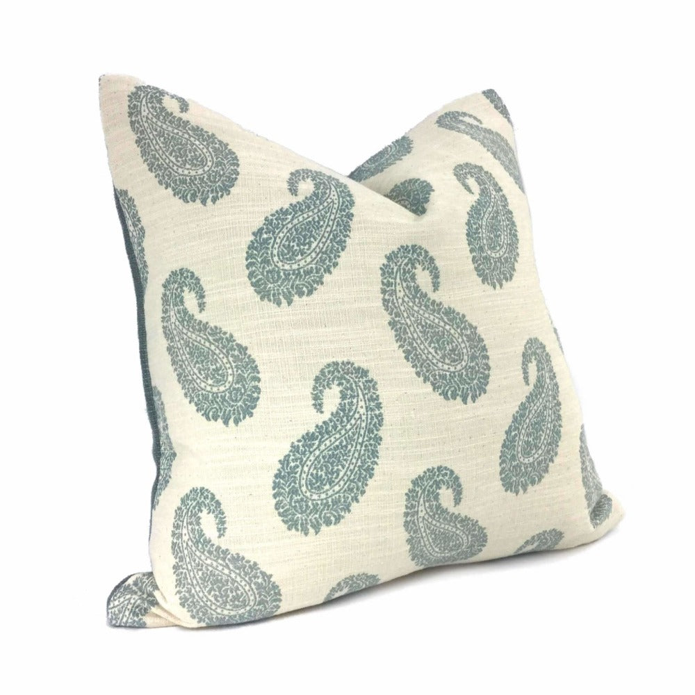 Kravet Anjera Grace 32477-15 By Candice Olson Paisley Pillow 16x16 18x18 20x20 22x22