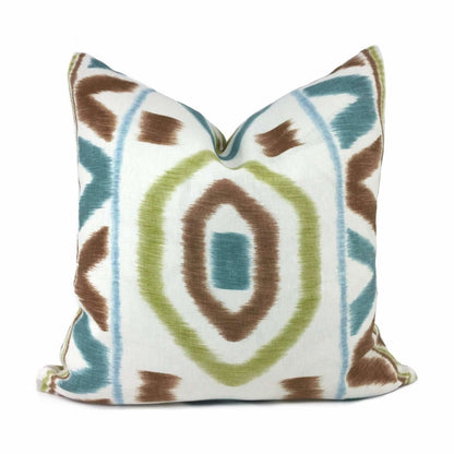 Kravet Prospect Capri Ikat Ethnic Motif Pillow Case 16x16 18x18 20x20 22x22