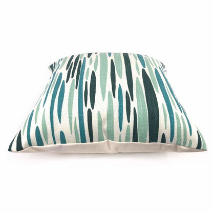 Lulu DK Island Sea Green Aqua Teal Pillow Cover Cushion Pillow Case Euro Sham 16x16 18x18 20x20 22x22 24x24 26x26 28x28 Lumbar Pillow 12x18 12x20 12x24 14x20 16x26 by Aloriam