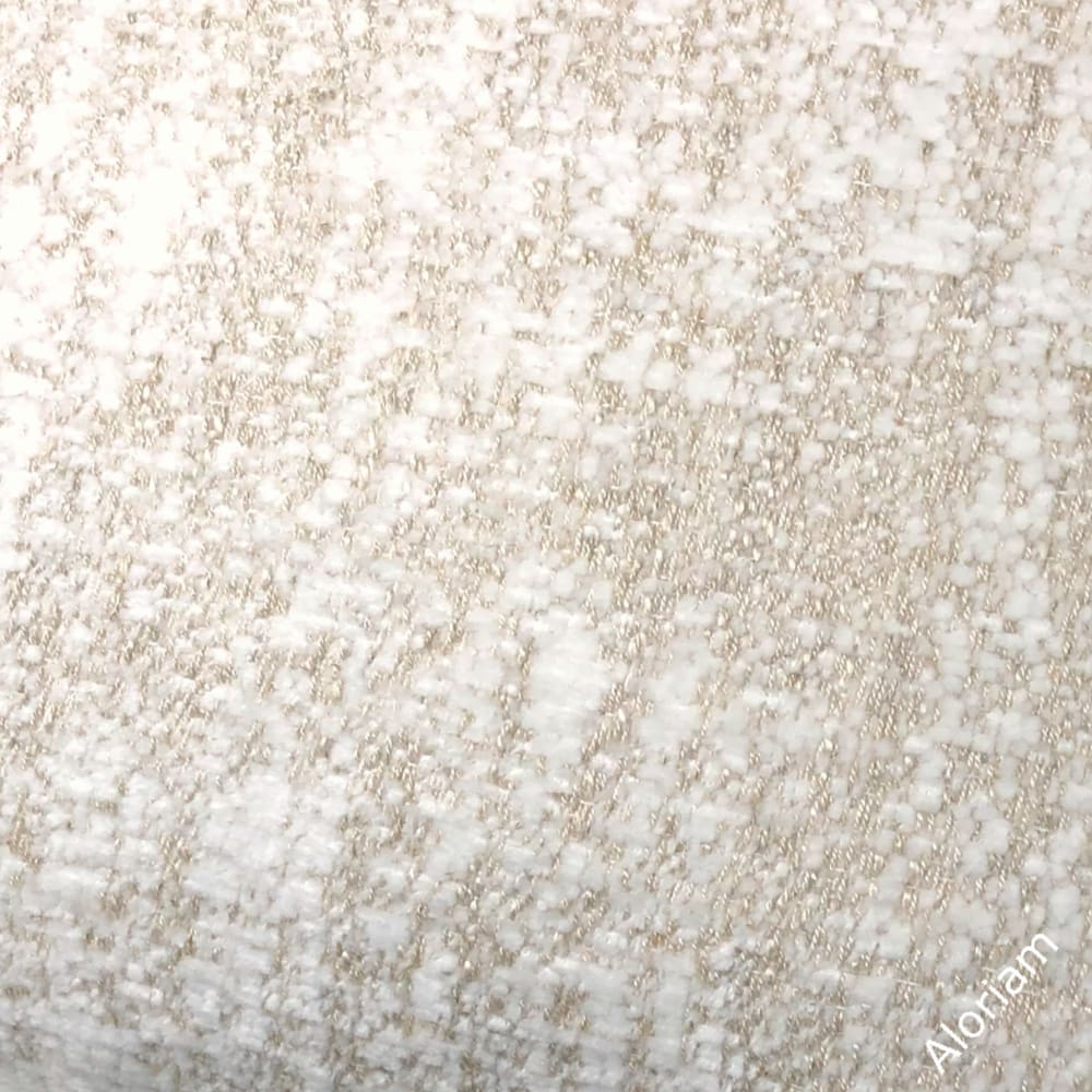 Marley Cream Ecru Textured Chenille Pillow Cover - Aloriam