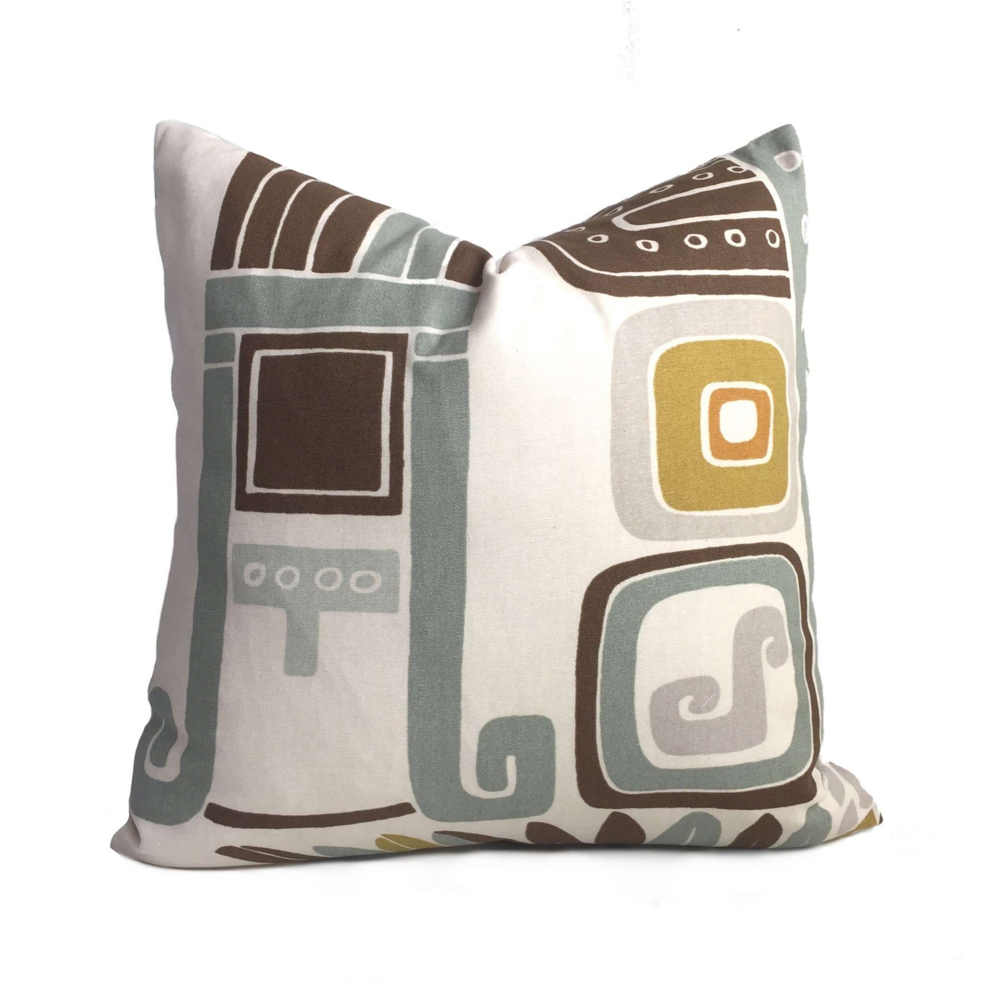 Modern Central American Aztec Ethnic Motif Pillow Cover