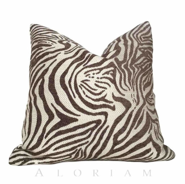 Me and My Zebra - Custom Picture Pillow with Name for Kids
