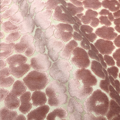 Phoebe Rose Pink Leopard Velvet Pillow Cover - Aloriam