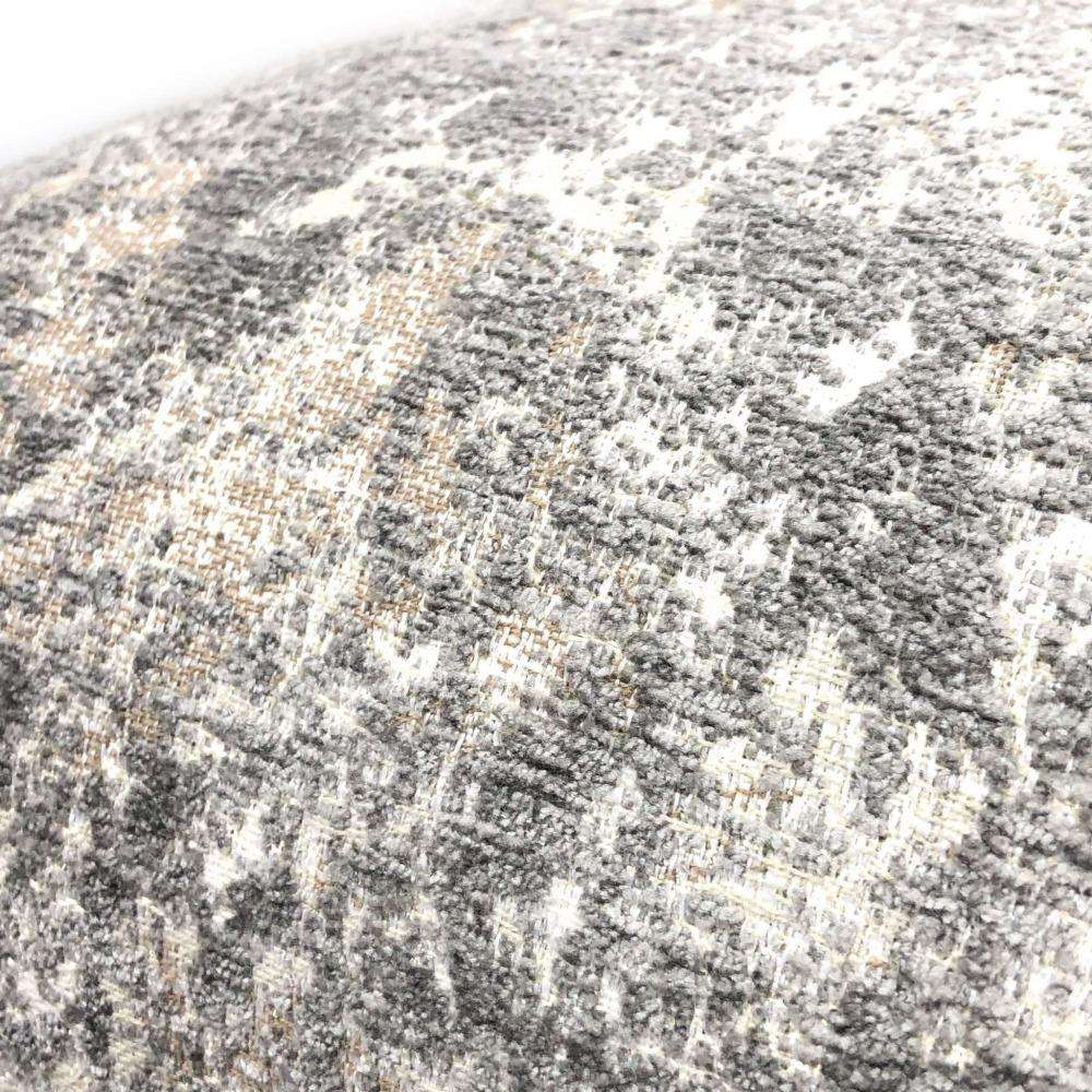 Ainsley Dove Gray Silver Patina Abstract Texture Pillow Cover Cushion Pillow Case Euro Sham 16x16 18x18 20x20 22x22 24x24 26x26 28x28 Lumbar Pillow 12x18 12x20 12x24 14x20 16x26 by Aloriam