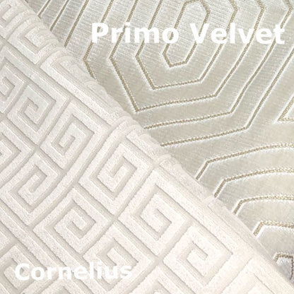 Robert Allen Beacon Hill Primo Cream Contoured Velvet Pillow Cover - Aloriam