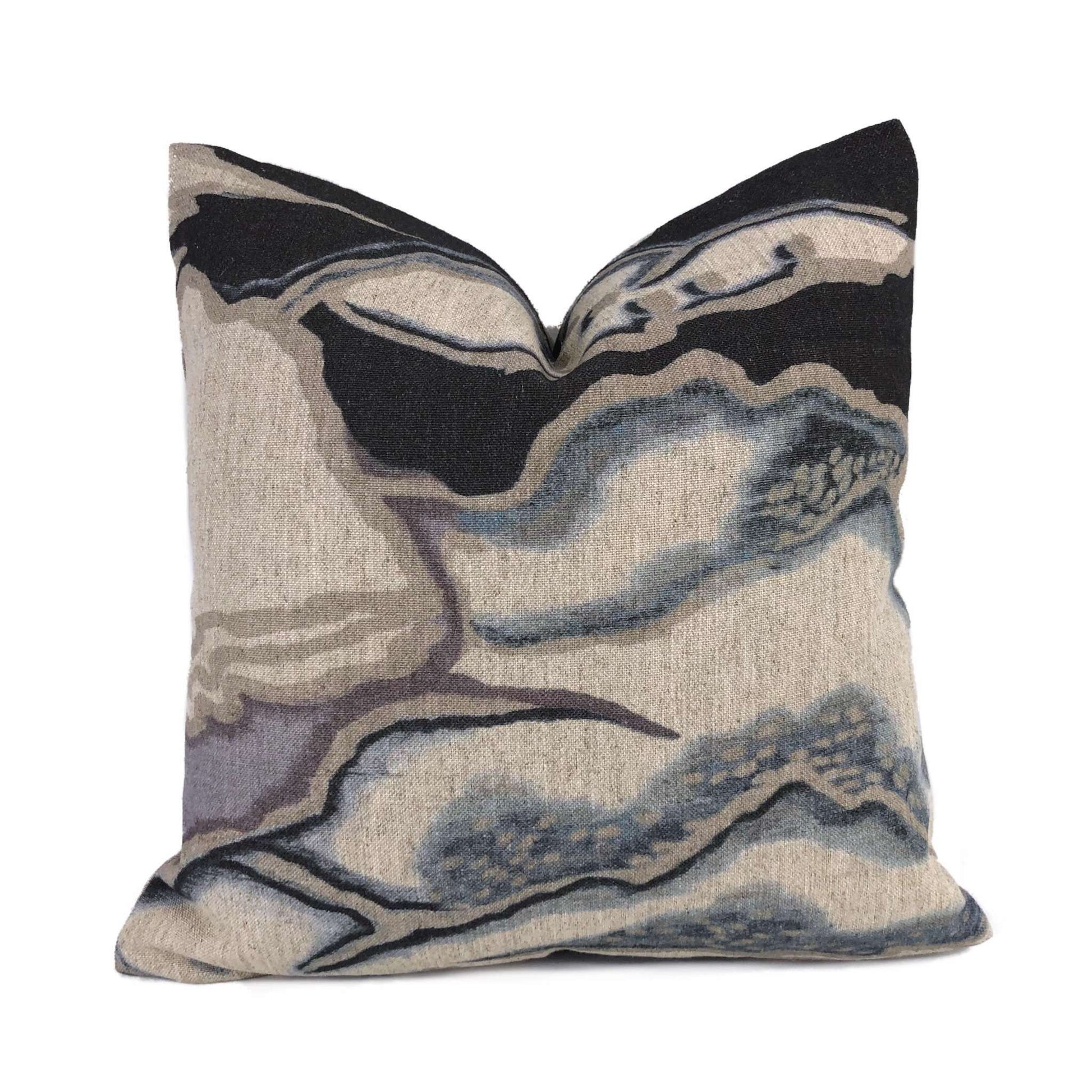 Robert Allen Chattingham Mussel Shell Abstract Pictorial Pillow Cover Cushion Pillow Case Euro Sham 16x16 18x18 20x20 22x22 24x24 26x26 28x28 Lumbar Pillow 12x18 12x20 12x24 14x20 16x26 by Aloriam